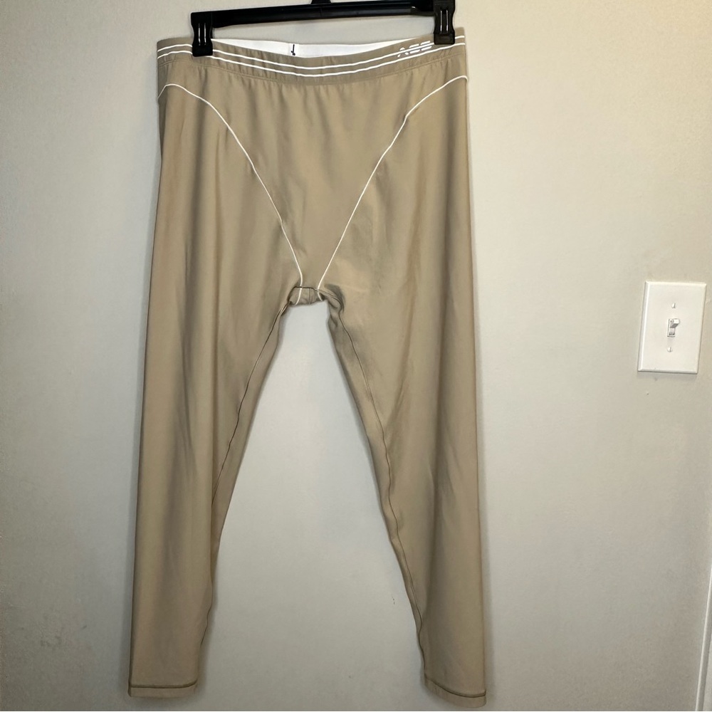 NWOT Adam Selman Sports Tan Leggings Size XXL